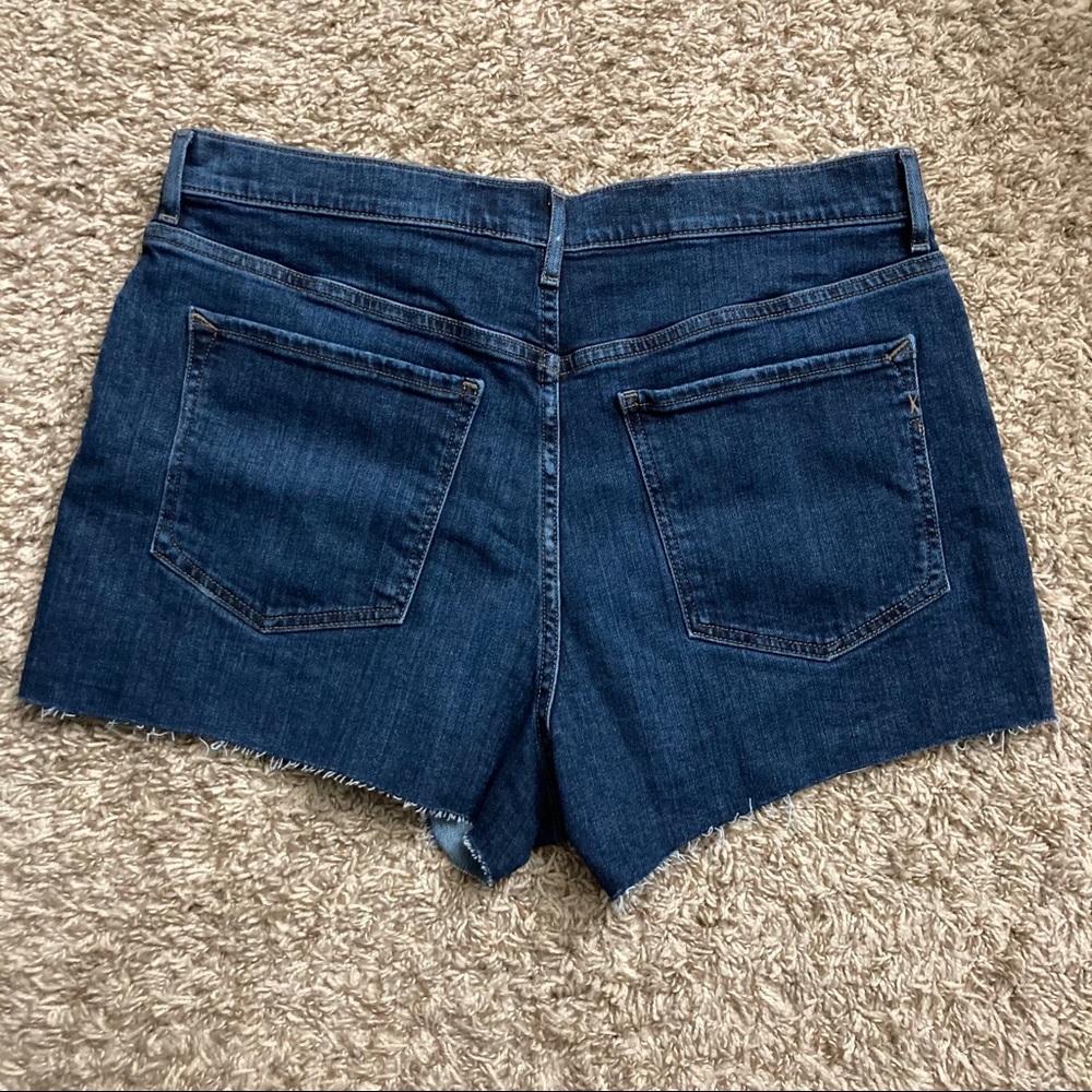 Express High Rise Midi Shorts - Picture 6 of 8